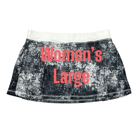 Women’s SofiBella Large 12 - 14 Skort Attached Short Skirt Gray Golf Stretch - Picture 3 of 9